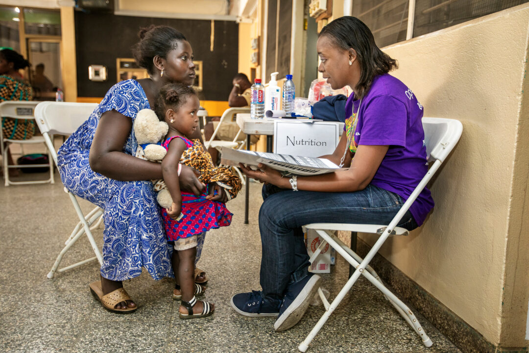 Nutrition consultation for cleft patient