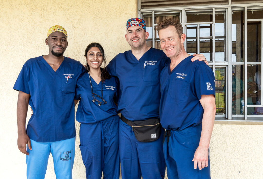Operation Smile Rwanda team of volunteers. Photo:  Margherita Mirabella