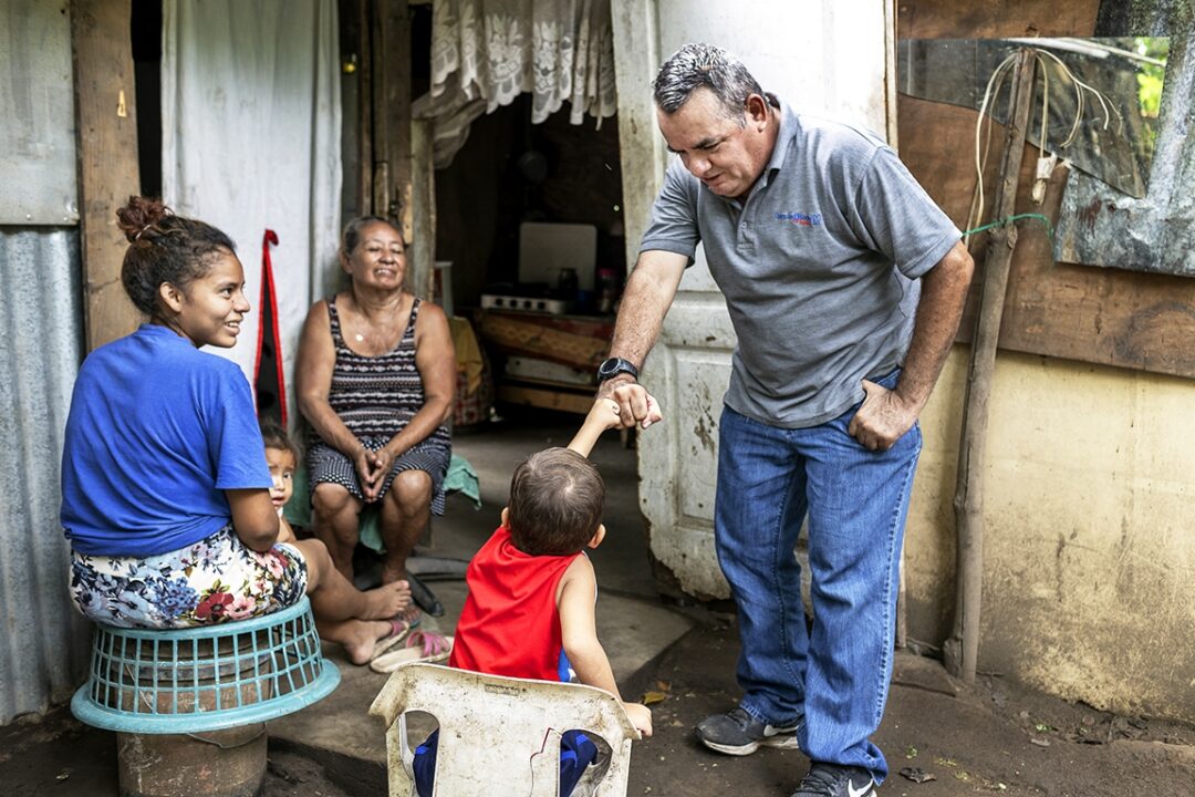 Cleft patient advocate in Honduras.