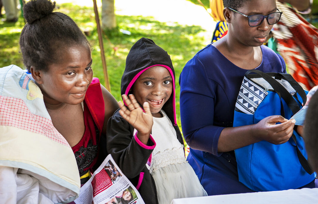 Mercy and her mother. Photo: Margherita Mirabella