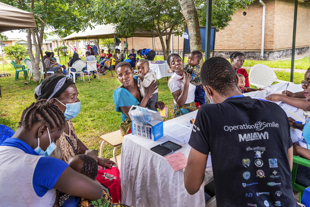 Patient registration at Mzuzu Central Hospital. Photo: Margherita Mirabella