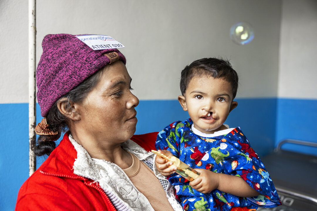 Lahatriniavo and his mum Marie Claire Photo: Lorenzo Monacelli