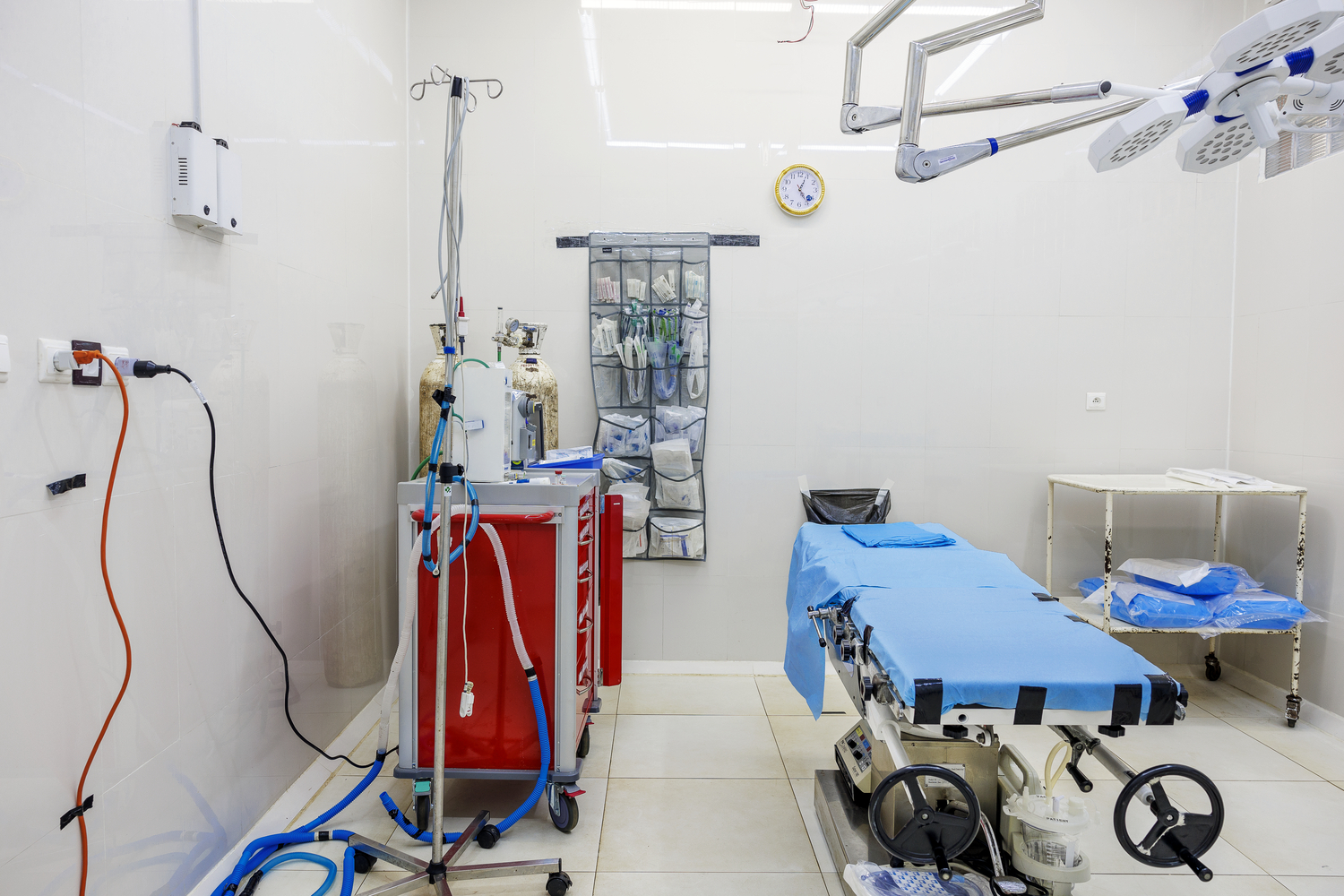 One of the renovated OR at the Centre Hospitalier de Reference Regionale de Vakinankaratra in Antsirabe, Madagascar.